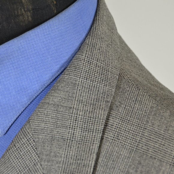 Moda Prima 40R Sport Coat Blazer Suit Jacket Gray - Picture 2 of 8